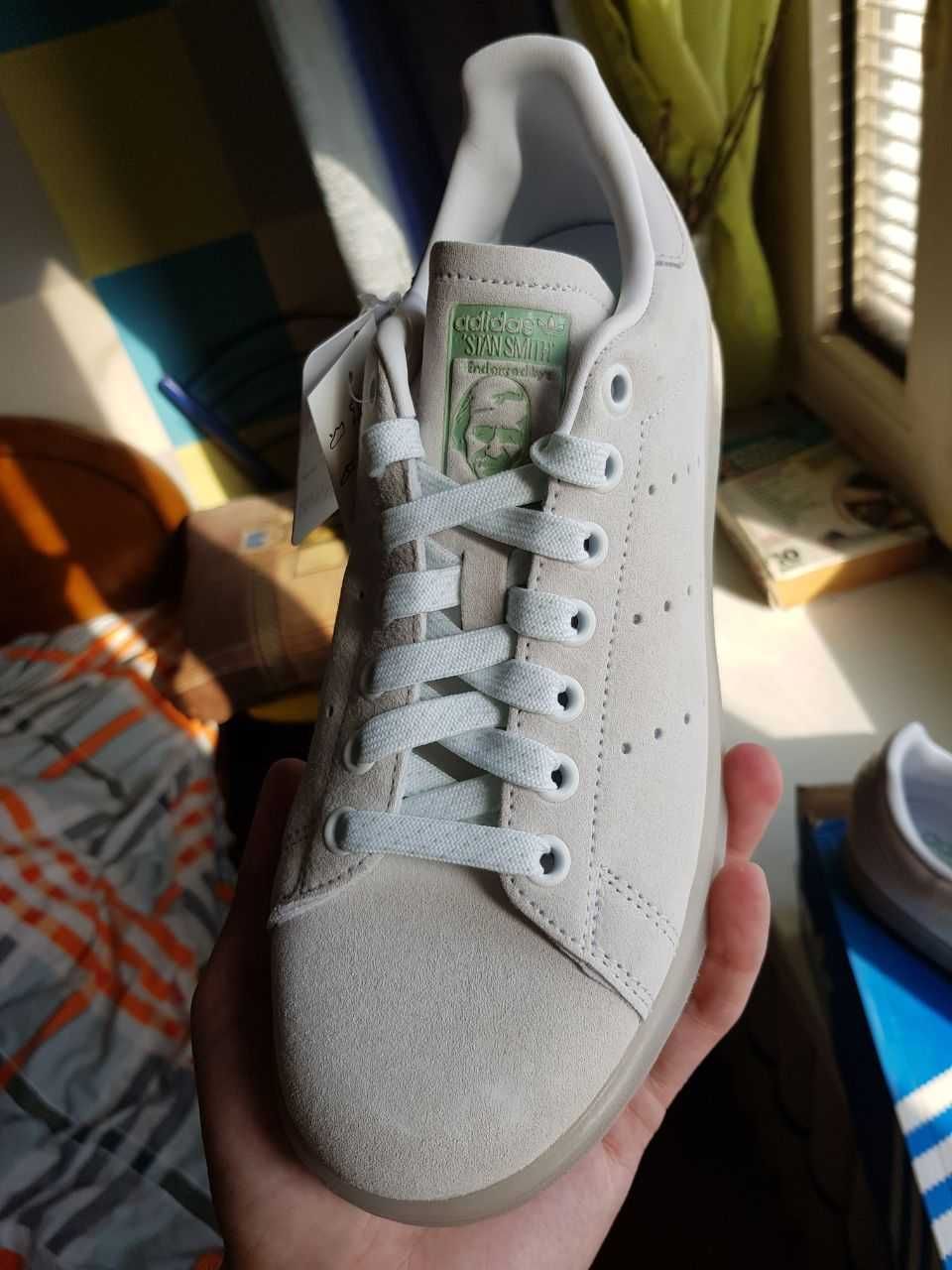 Adidas Stan Smith Оригинал Новые Кожаные Кроссовки Кеды Женские 38