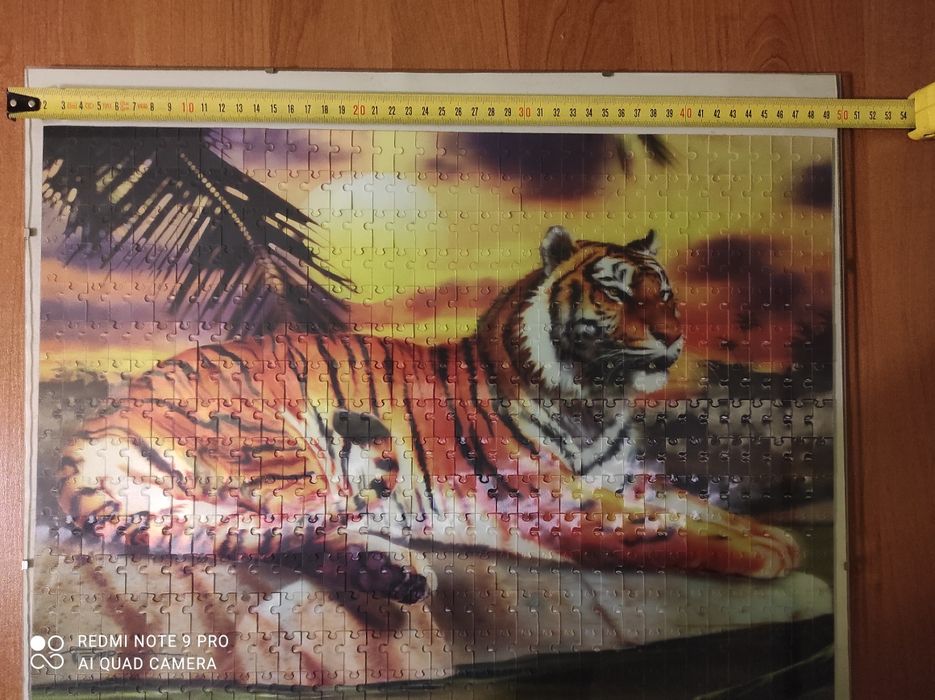 Puzzle 3 D tygrys-antyrama