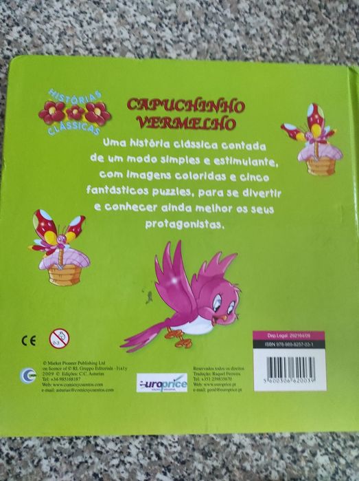 Vendo conjunto de livros Infantil