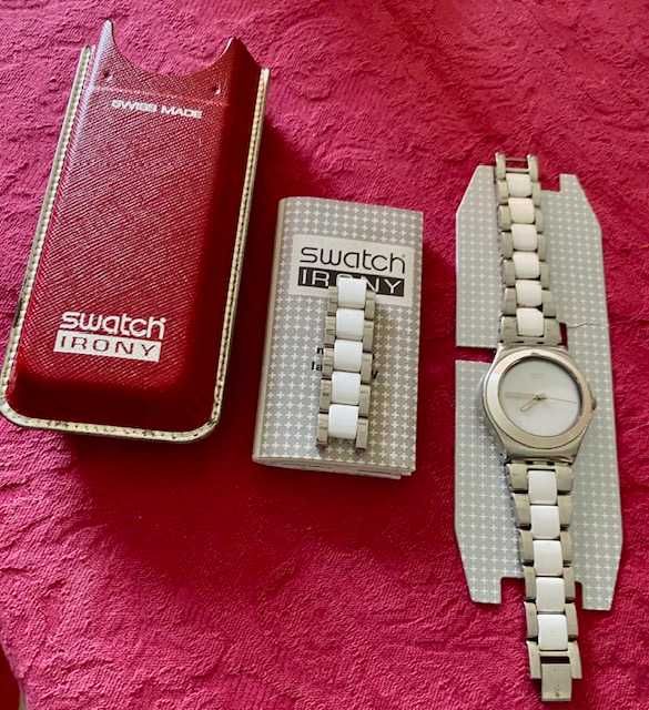 Swatch Vintage Irony Snow Dream Stainless Steel