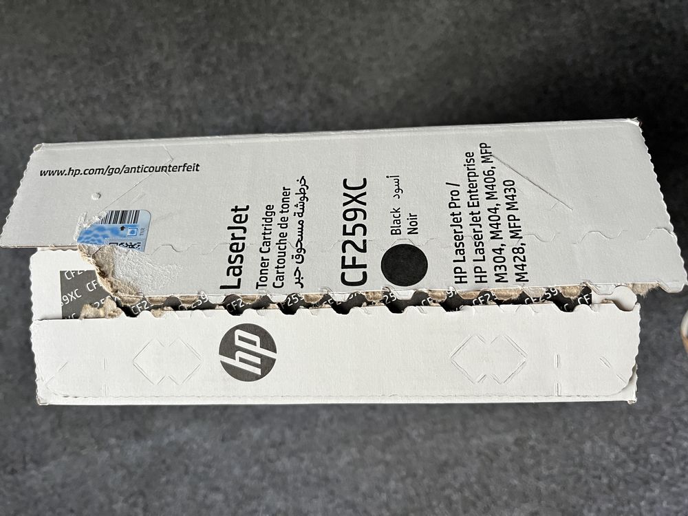 Тонер картридж hp laserjet cf259xc