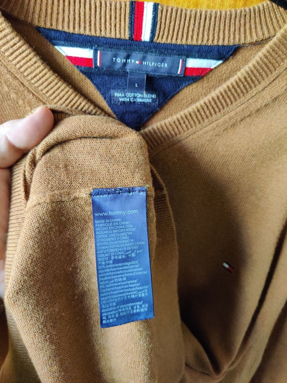 Tommy Hilfiger светр джемпер чоловічий