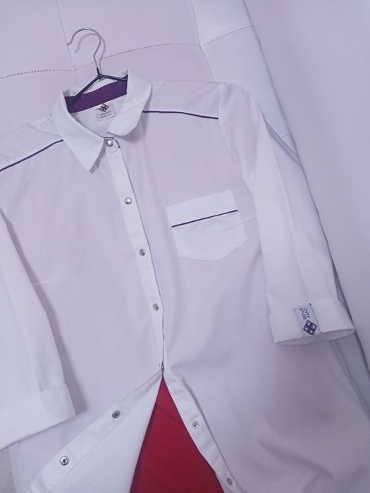 Красивый белый халатик