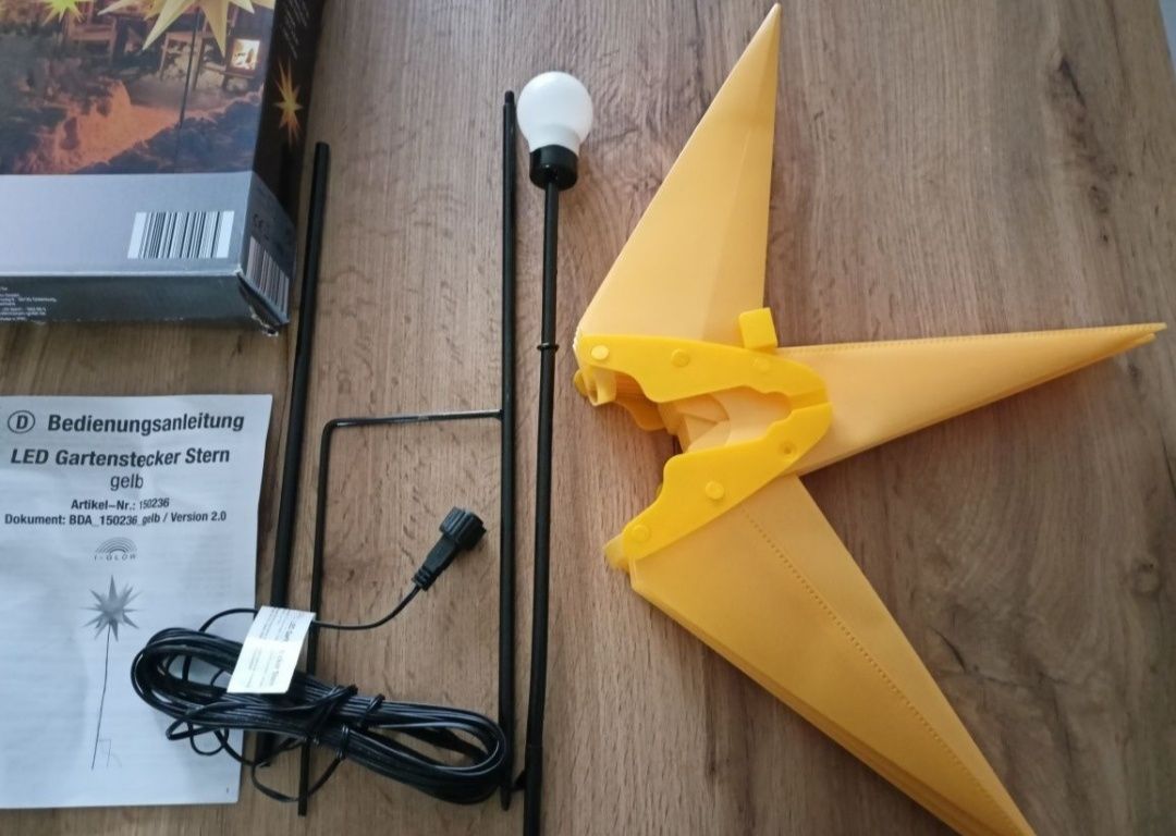 Lampka gwiazdka LED