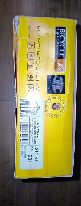 Brubeck Bluza Bicycle XXL Ls11060 CZARNA