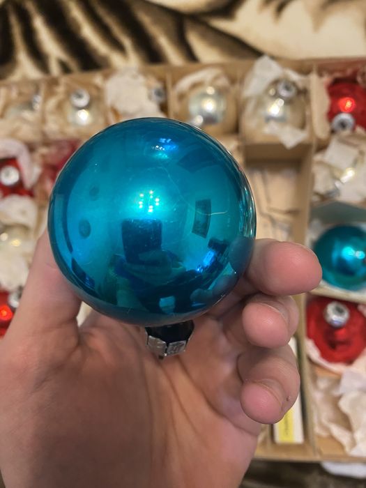 Елочные украшения шары ГДР