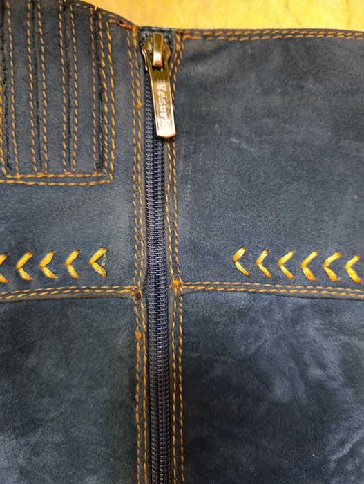 Kozaki damskie granatowe r 37