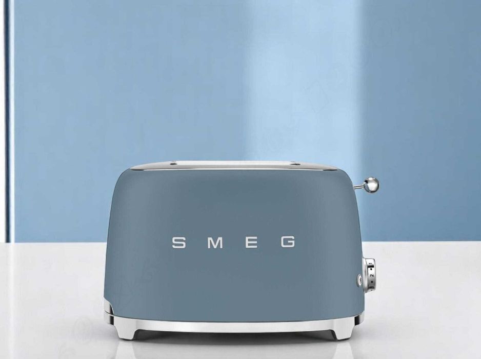 Тостер SMEG TSF01SBMEU матовий шторм | Гарантія, доставка