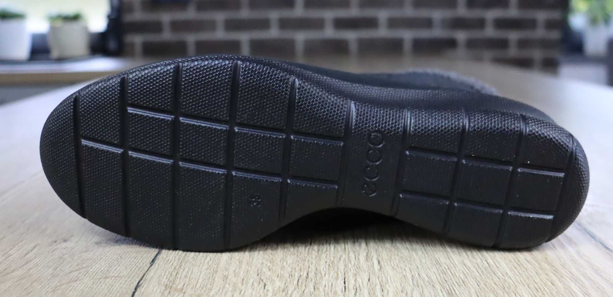 Ecco skórzane damskie botki 38 ( 25 cm) GTX