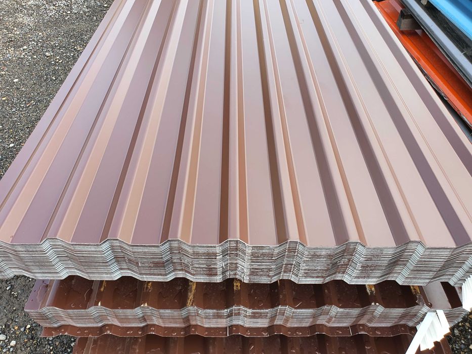 Blacha trapezowa, na stanie różne szerokości i kolory, trapez T18