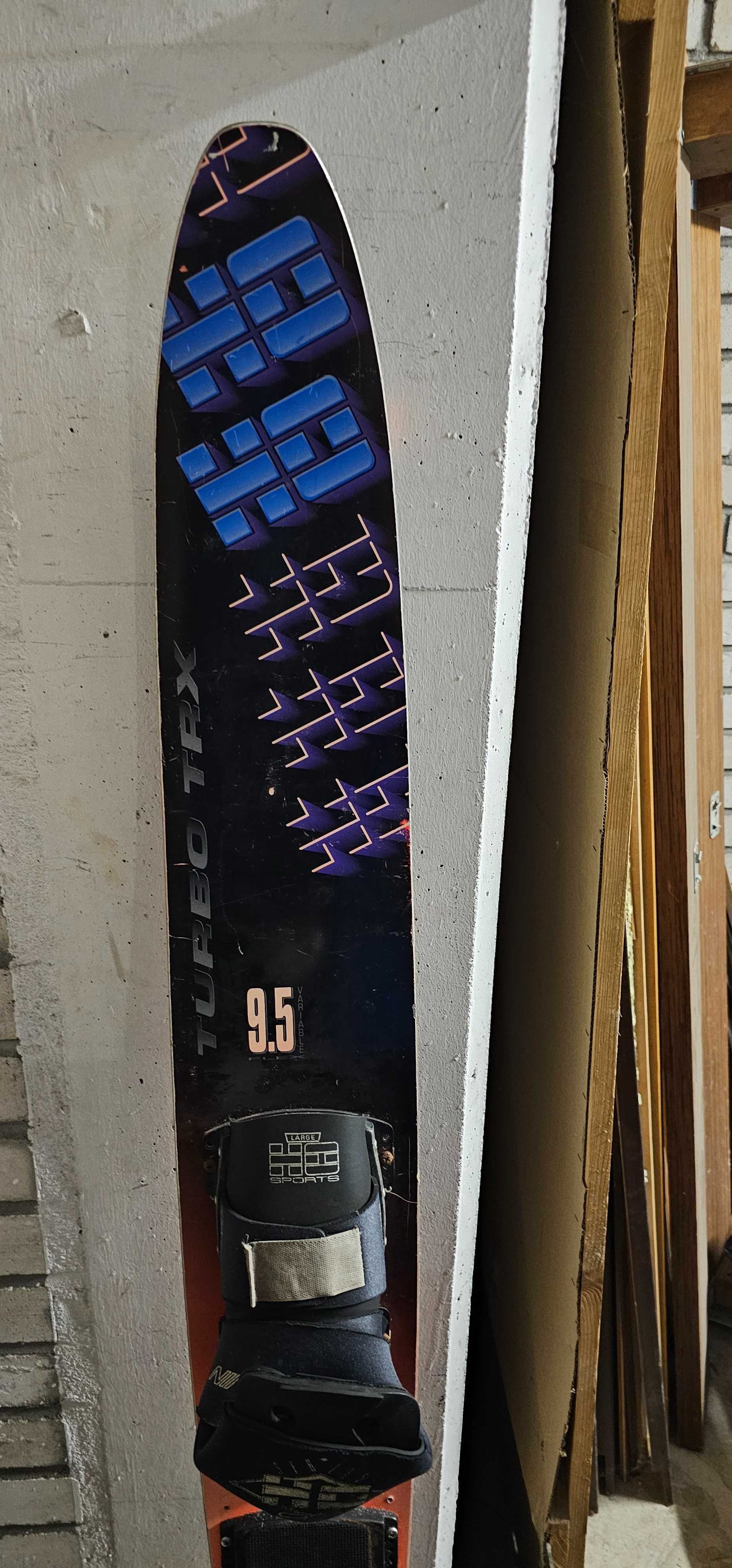 Narta wodna slalomowa profesjonalna HO Turbo TRX 9,5  170cm