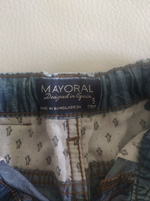 Calções de ganga para criança