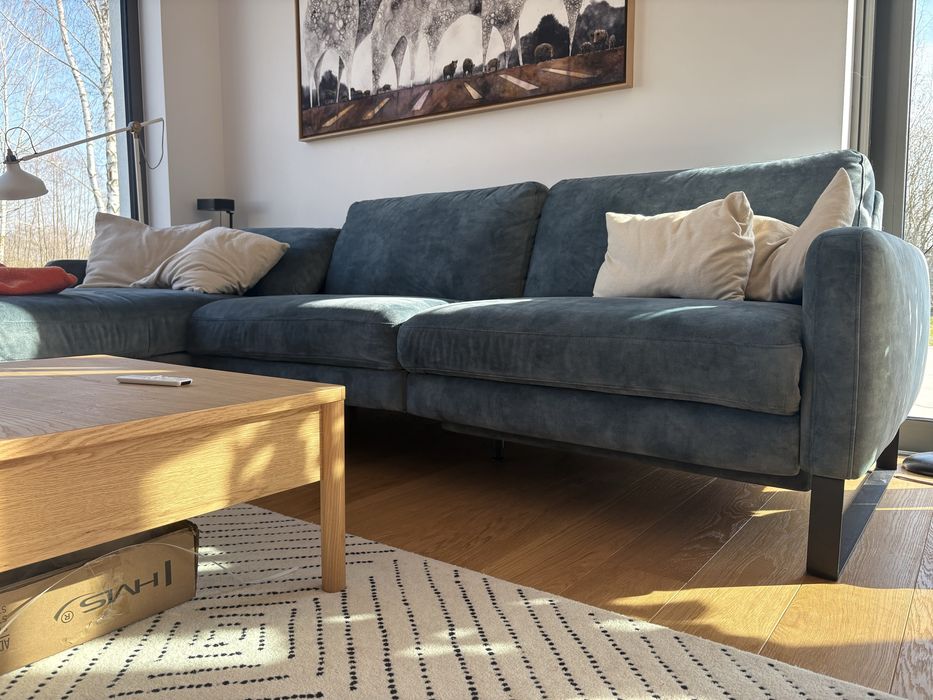 Narożnik rozkladany  szezlag i siedzisko z funkcja relaks