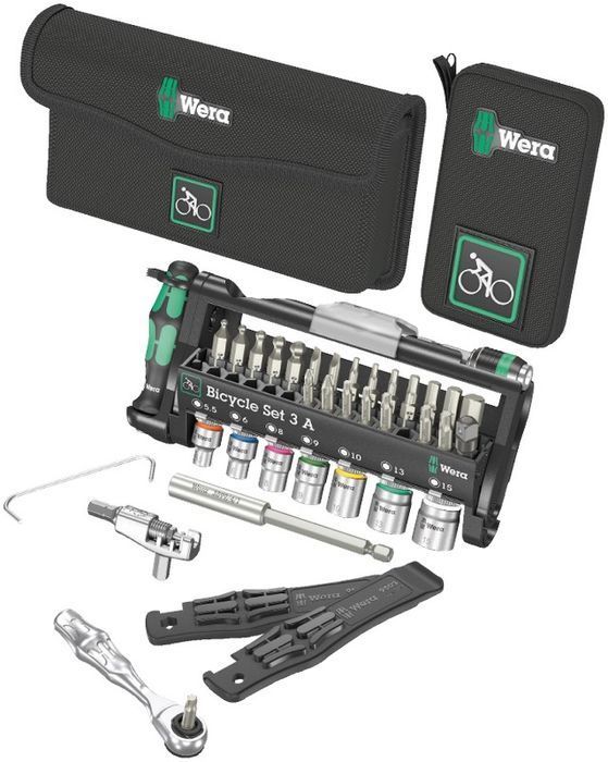 Zestaw Narzędzi Do Naprawy Rowerów Bicycle Set 3 A 40 Część Wera