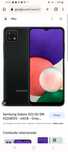 Samsung a22 5g comprado em agosto