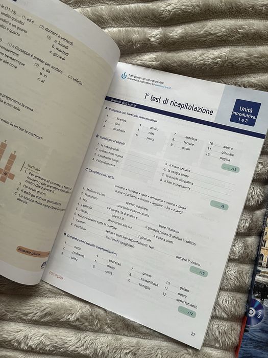 Zestaw: Nuovissimo Progetto Italiano 1 – Libro + Quaderno (A1–A2)