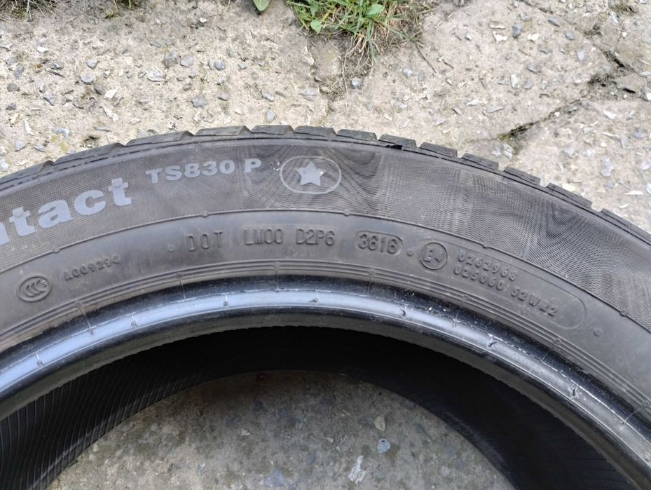 Opony zimowe Continental 225/55/17 TS 830P