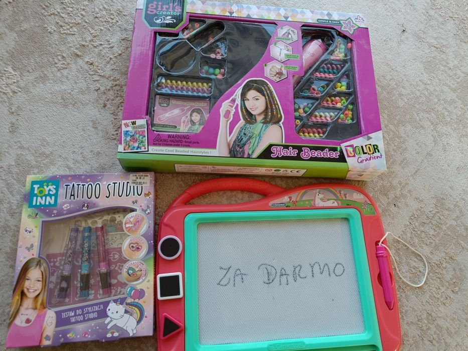 Tatuaże, do włosów, tablica