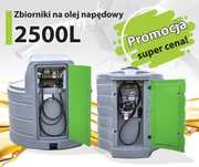 Zbiornik 2500L dwupłaszczowy paliwo paliwa dostawa cały kraj