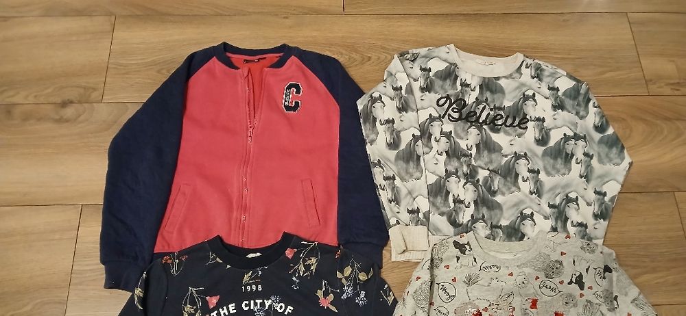 Bluzy dziewczęce 146r