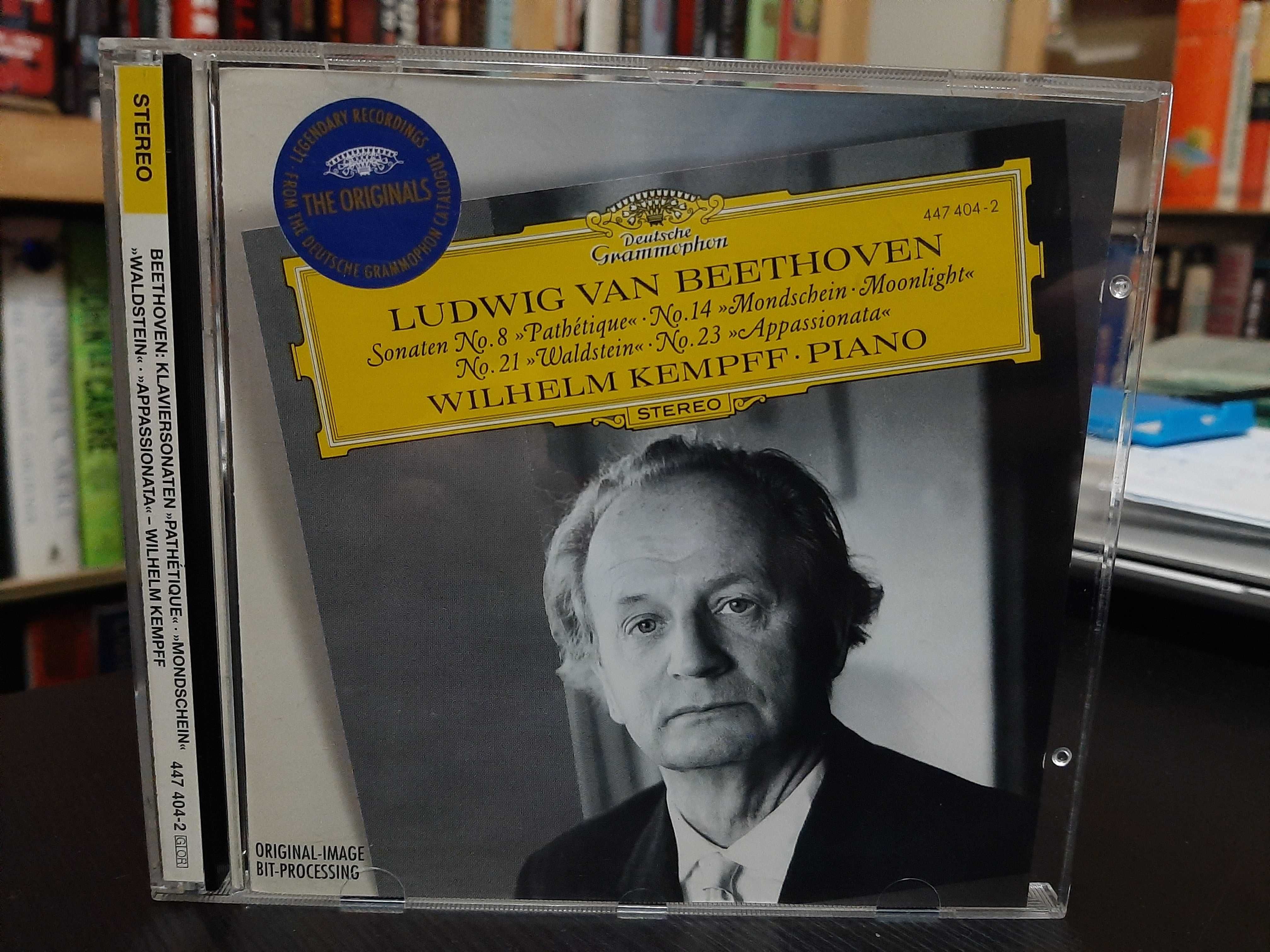 Beethoven: Piano Sonata Moonlight, Pathetique, Appassio/ Wilhelm Kempf