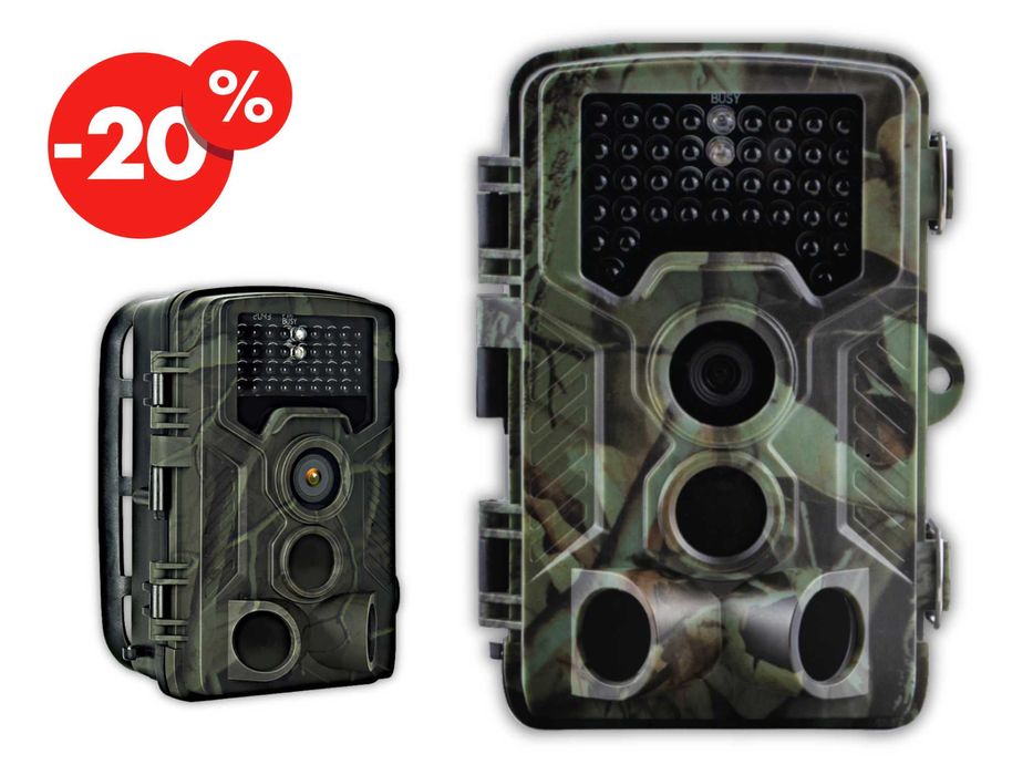 Fotopułapka Kamera Leśna HC-800A Full HD 24MP IR 940nm 25m IP65 OKAZJA