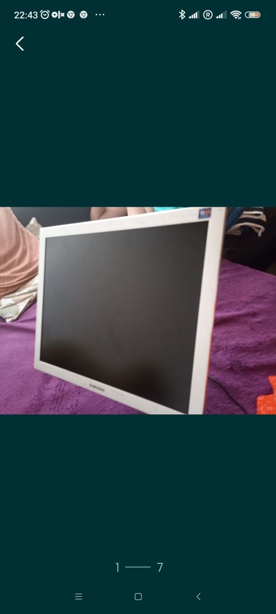 Продам LED монітор Samsung 19"