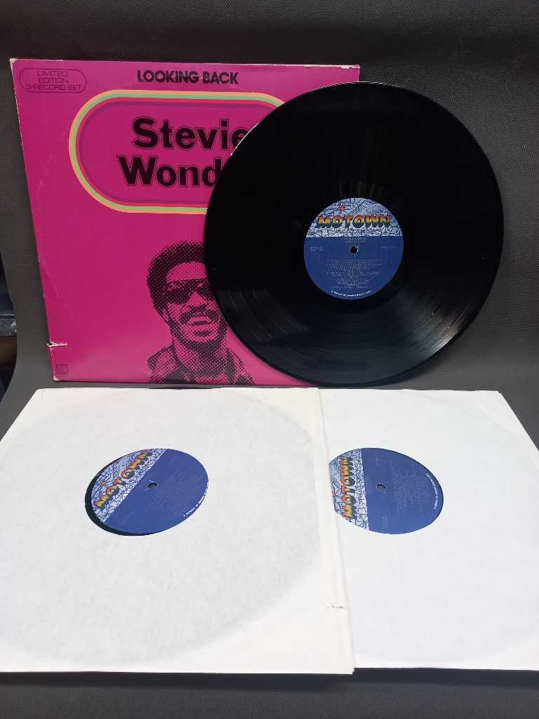 3 x Lp Stevie Wonder Looking Back USA 3 płyty winylowe