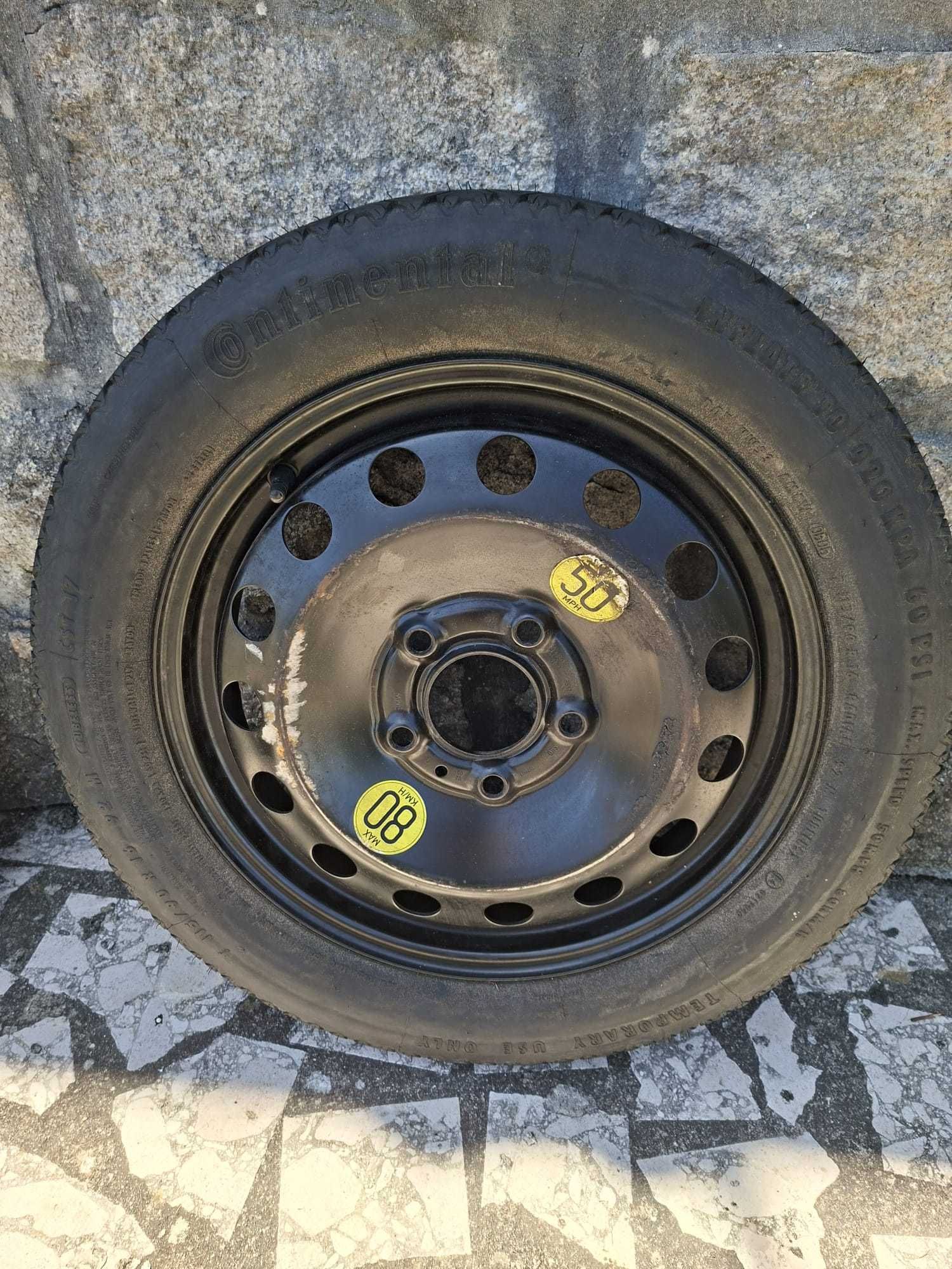 Pneu Suplente 115/ 90  R16  92M - Jante / Roda - Nunca Usado