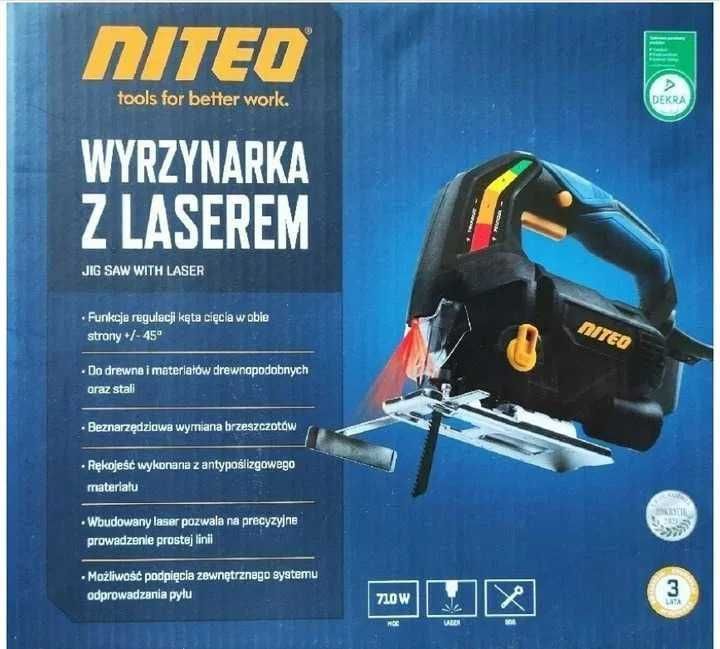 Wyrzynarka sieciowa z laserem 710 W NITEO