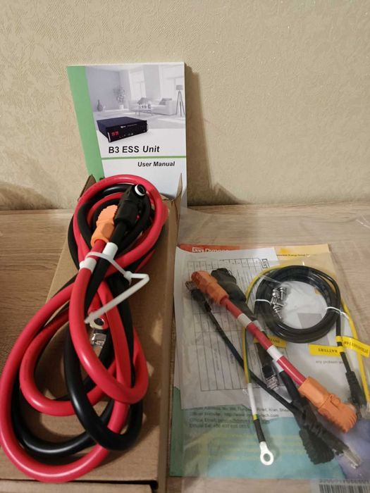 Резервне живлення Гібридний інвертор Easun 6,2 акумулятор Dyness WiFi.