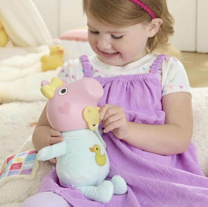 Новинка Пеппа Піг Еві інтерактивна Baby Evie Doll малюк Еві Peppa Pig