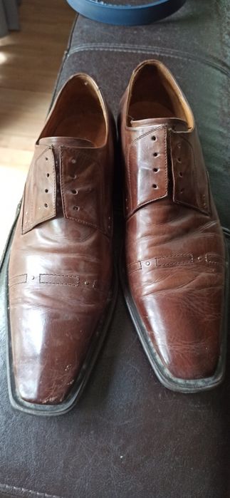 Buty męskie skóra Gino Rossi r 42