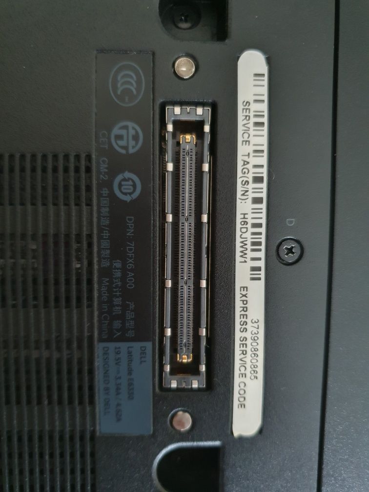Laptop Dell Latitude E6330 + dodatki