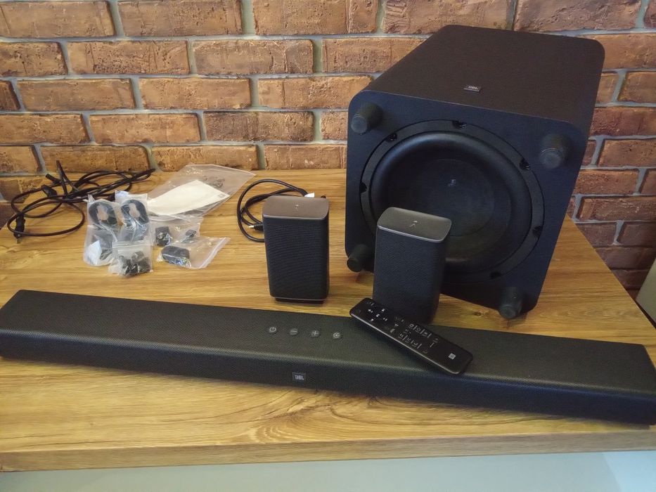 Soundbar JBL BAR 5.1 , odłączane satelity, 510W ,subwoofer