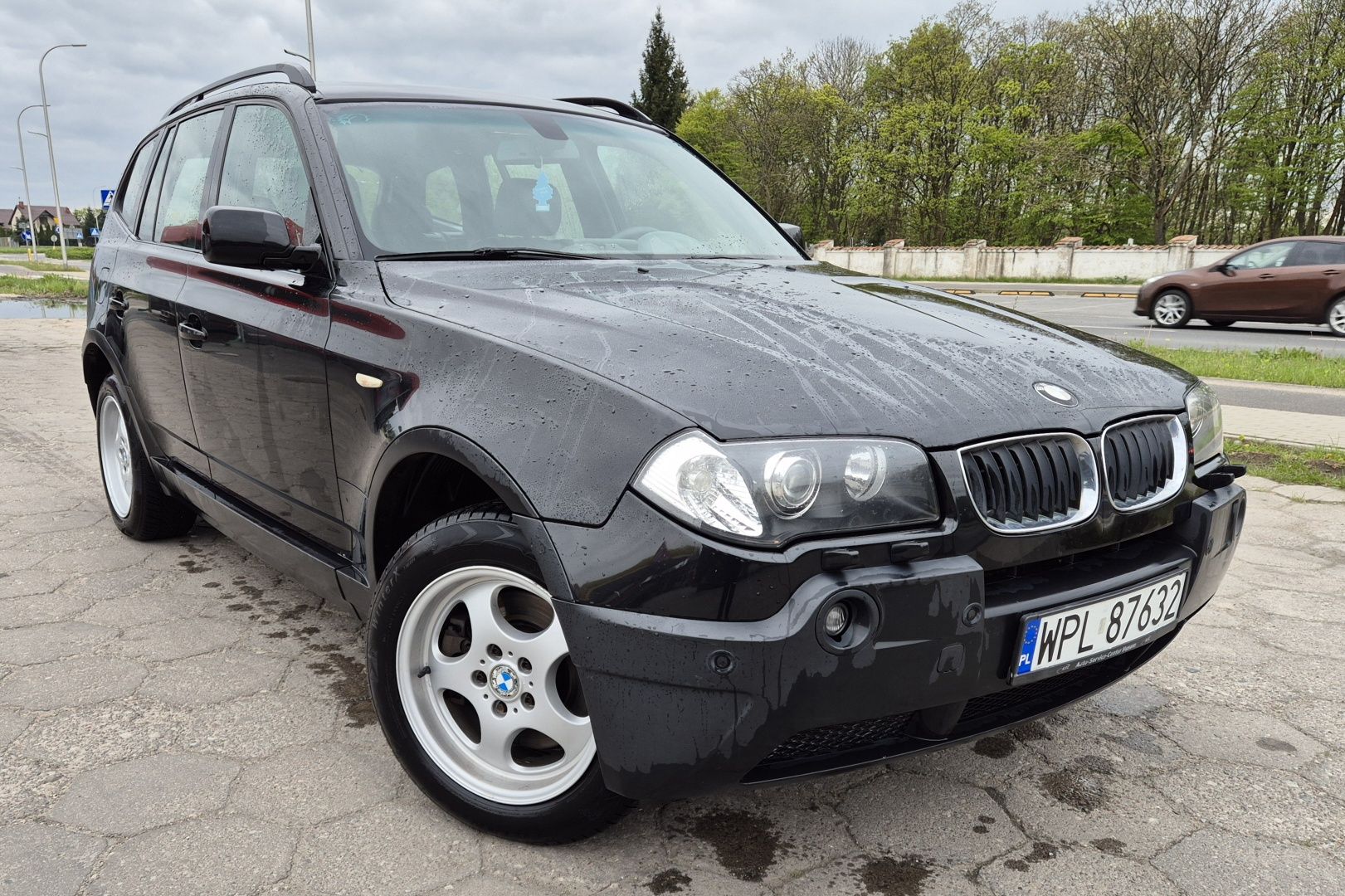 Bmw X3 e83 3.0 Diesel 204 km Panorama Skóra Alu 17