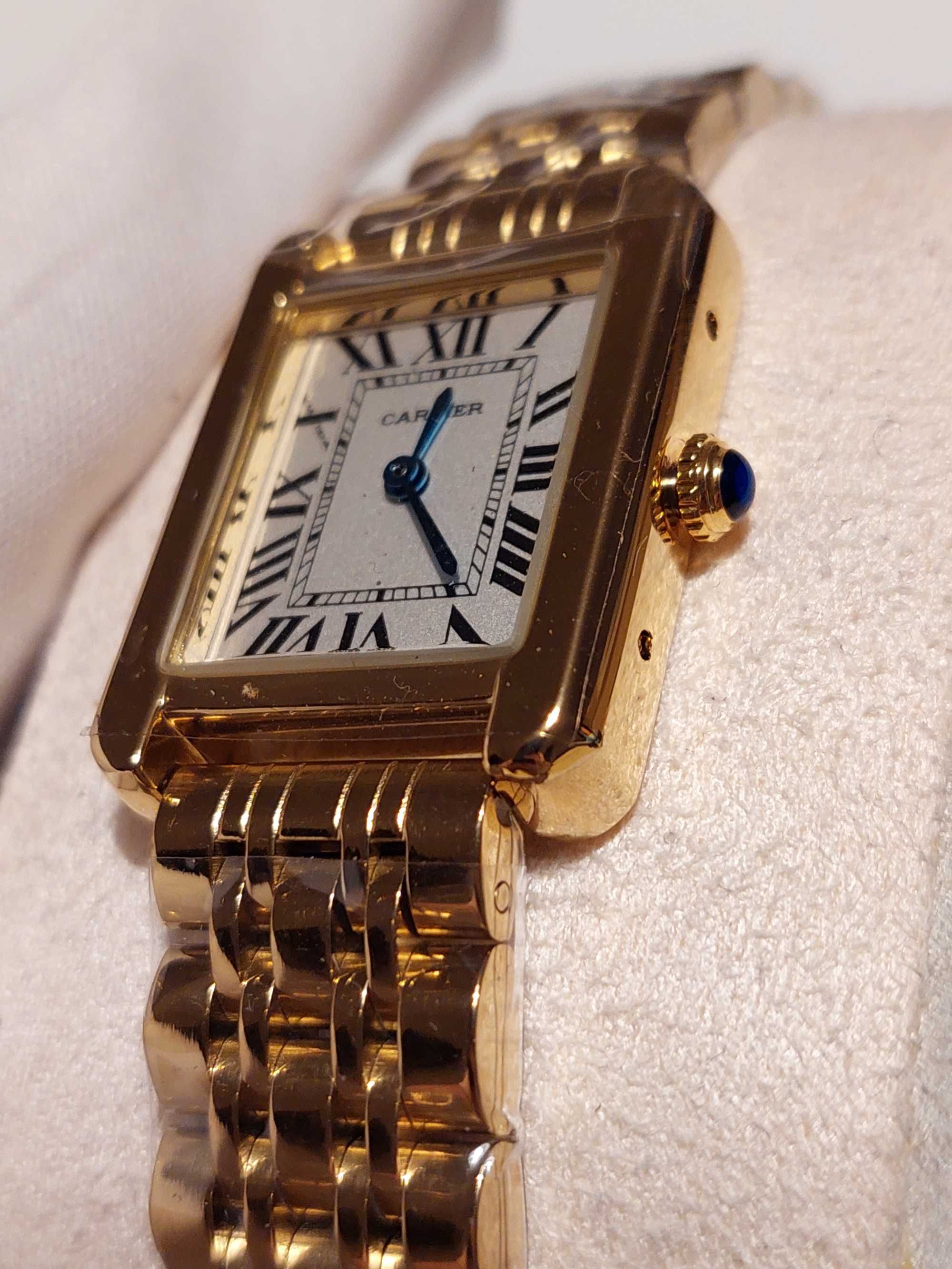 Zegarek damski Cartier Tank złoty