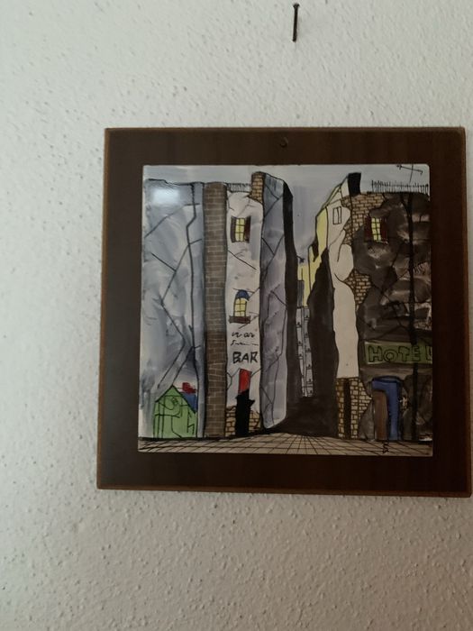 Conjunto 3 quadros . Tamanho quadrado
