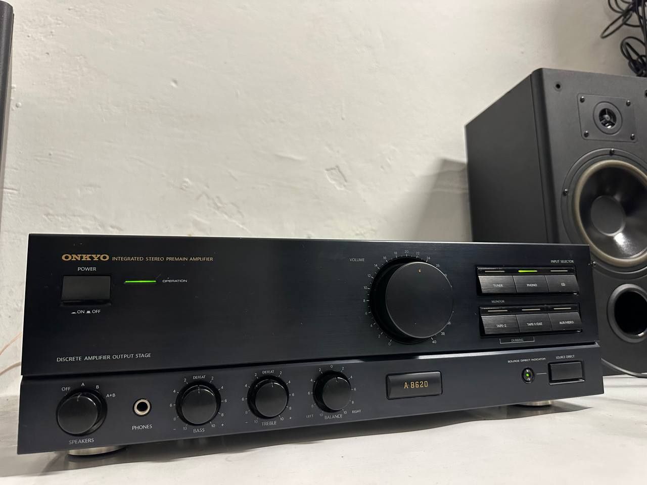 Hi-Fi Wzmacniacz stereo Onkyo A-8630,  2*85 Watt