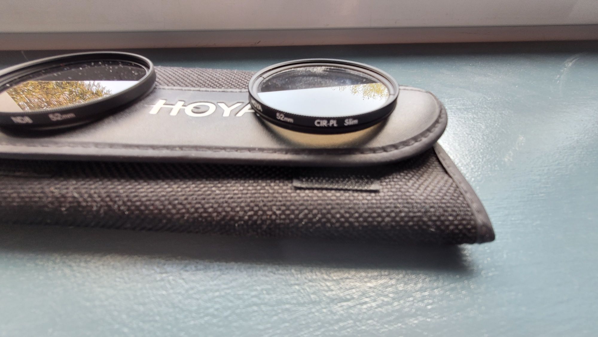 Zestaw filtrów fotograficznych Hoya ND8 Polaryzacyjny 52mm