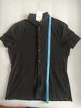 Koszulka H&M Muscle Fit polo czarna
