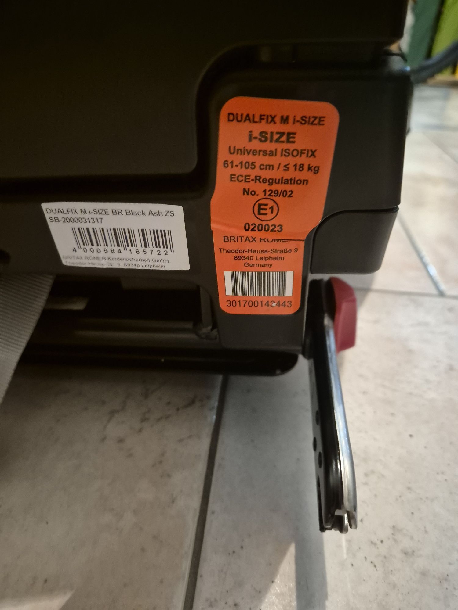 Fotelik Britax Romer Dualfix M i-Size