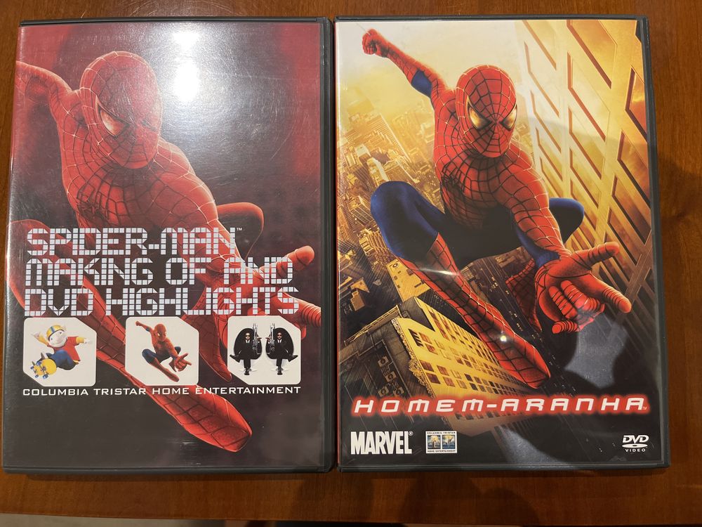 Homem aranha dvds originais