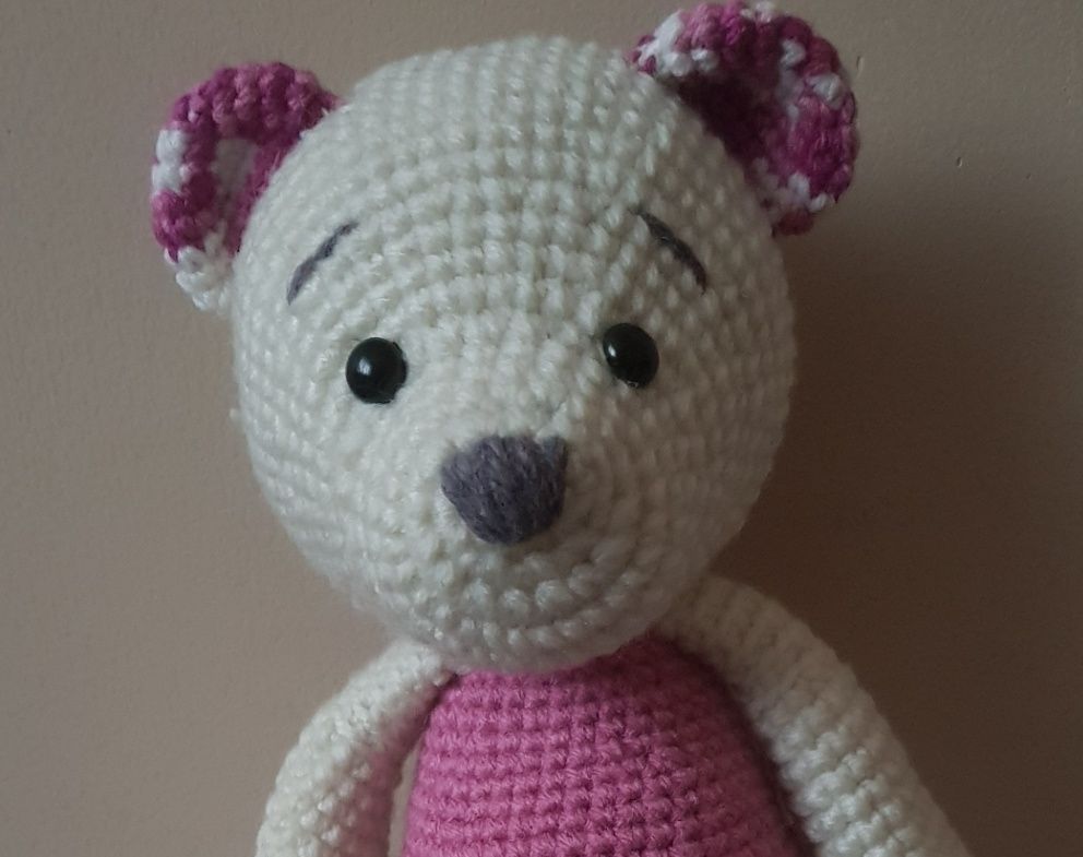 Misia - amigurumi, na szydełko,  hand made