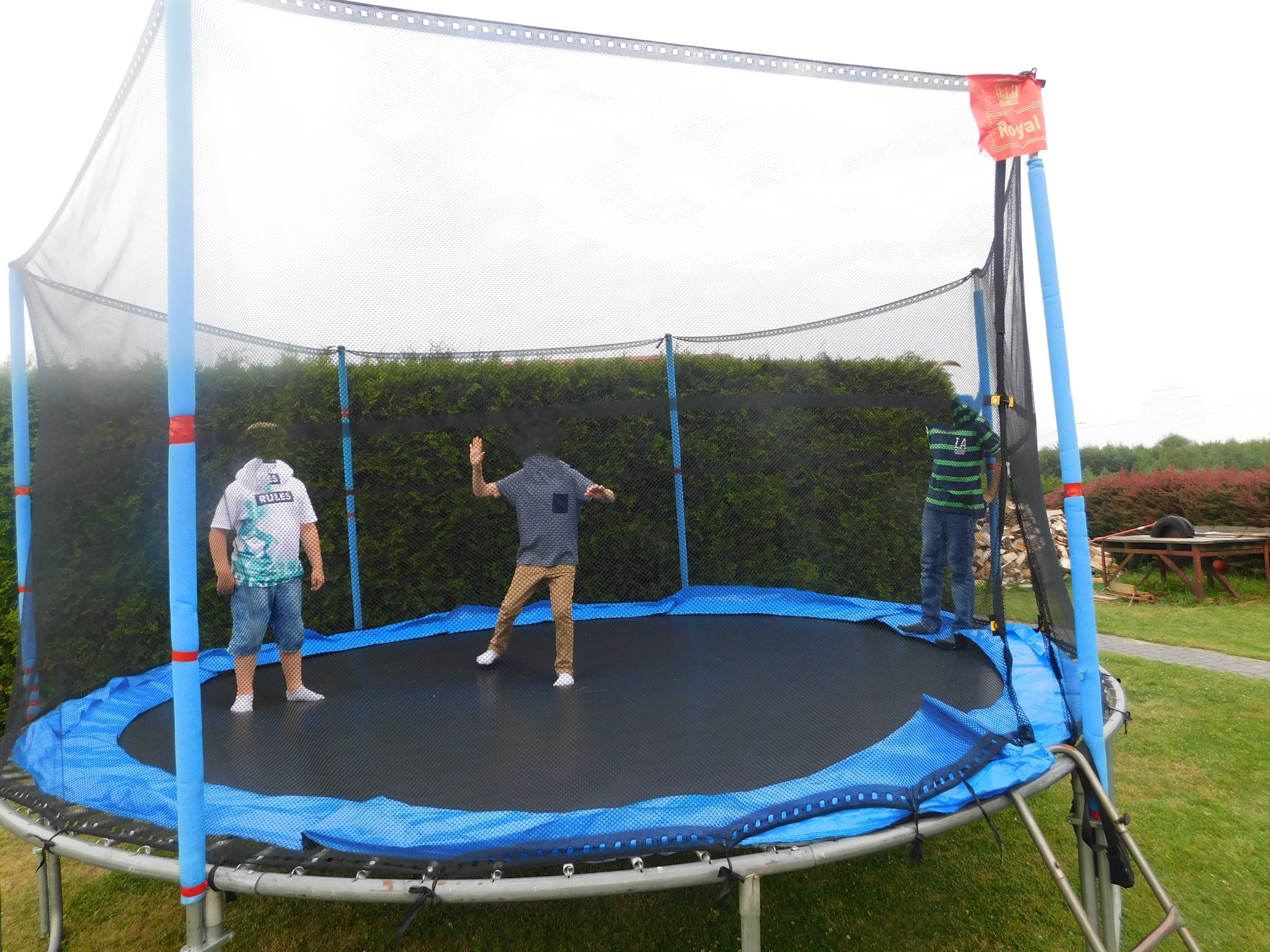 zestaw trampolinowy jump