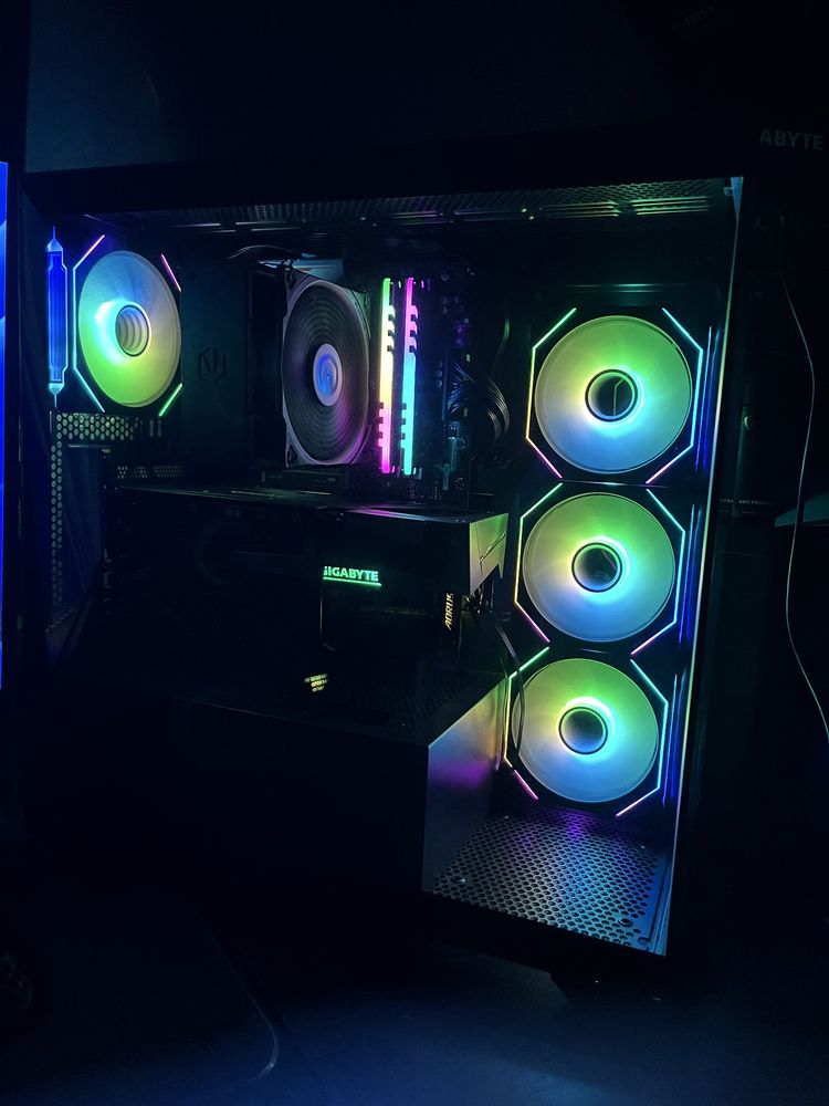 Komputer do gier Ryzen 5600x rx7600