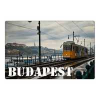 Magnes na lodówkę Budapeszt tramwaj Węgry