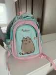 Plecak szkolny Pusheen nowy miętowy dla dziewczynki