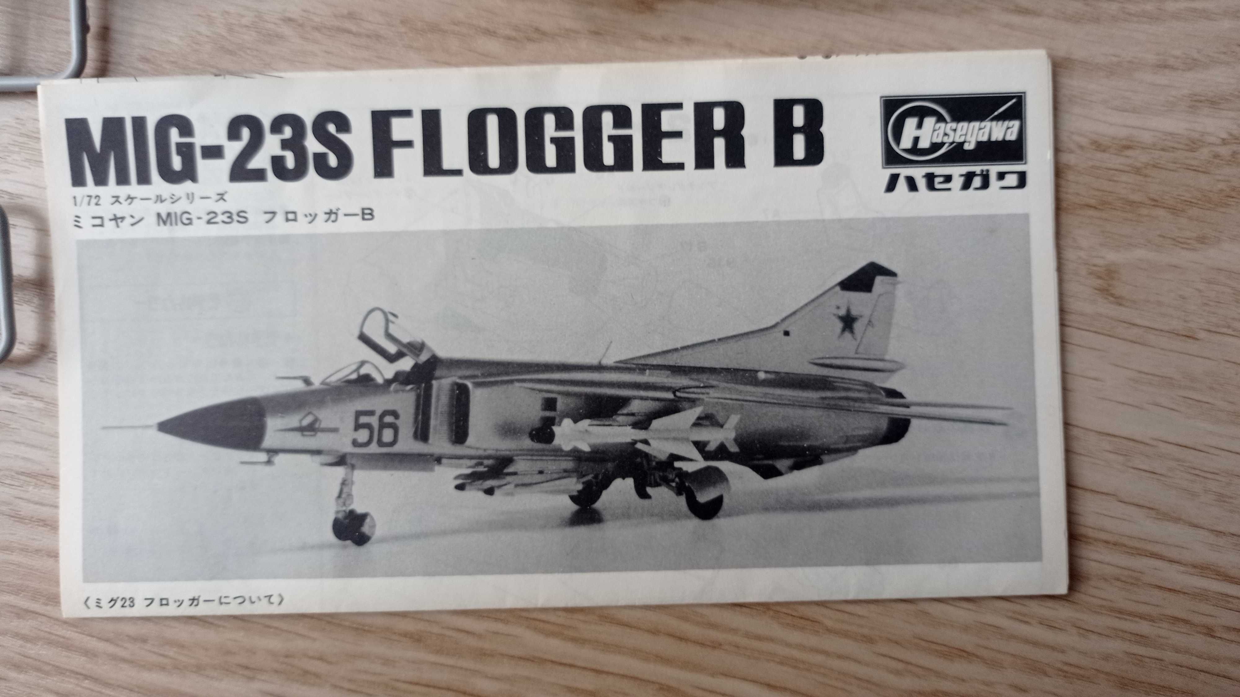 Sprzedam model do sklejaniMIG-23S FLOGGER B