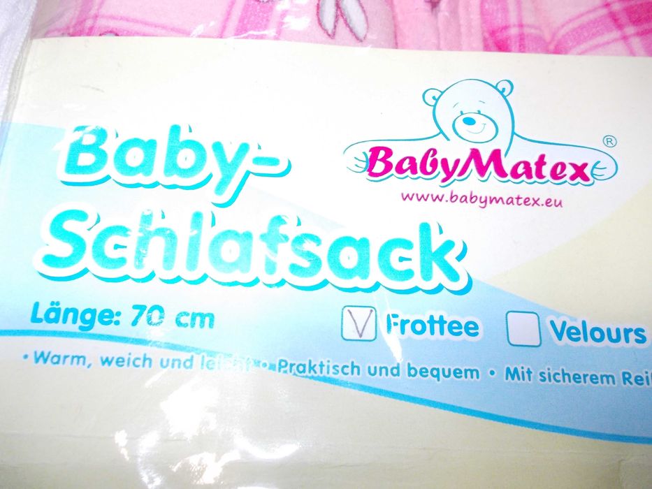 Kołderka, śpiworek do spania dla niemowlaka, długość 70 cm